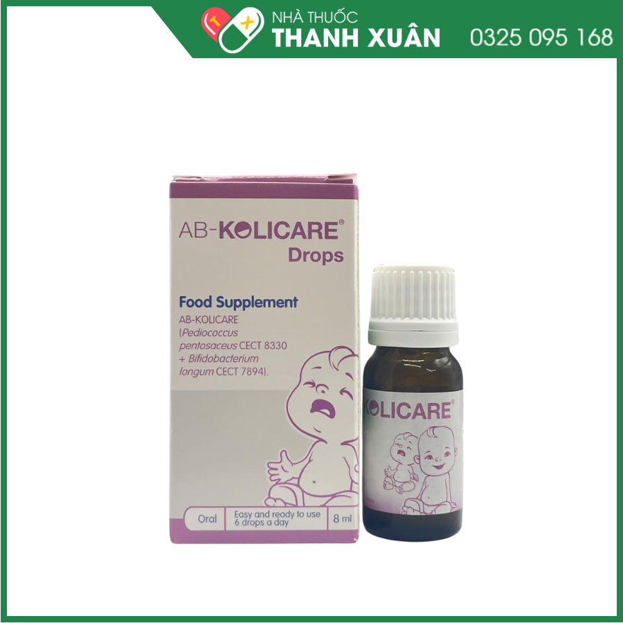 AB-Kolicare - Bổ sung lợi khuẩn, hỗ trợ cải thiện hệ vi sinh đường ruột