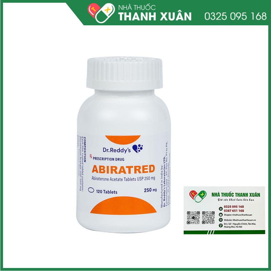 Thuốc ABIRATRED điều trị ung thư tiền liệt tuyến ở nam giới