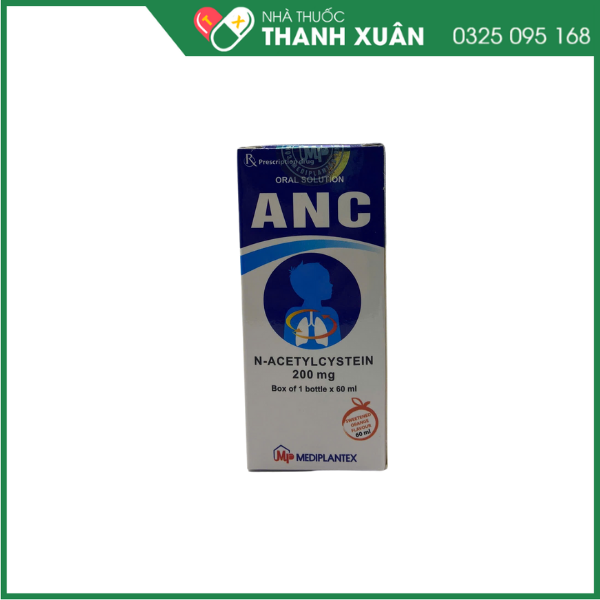 Thuốc ANC điều trị bệnh lý hô hấp