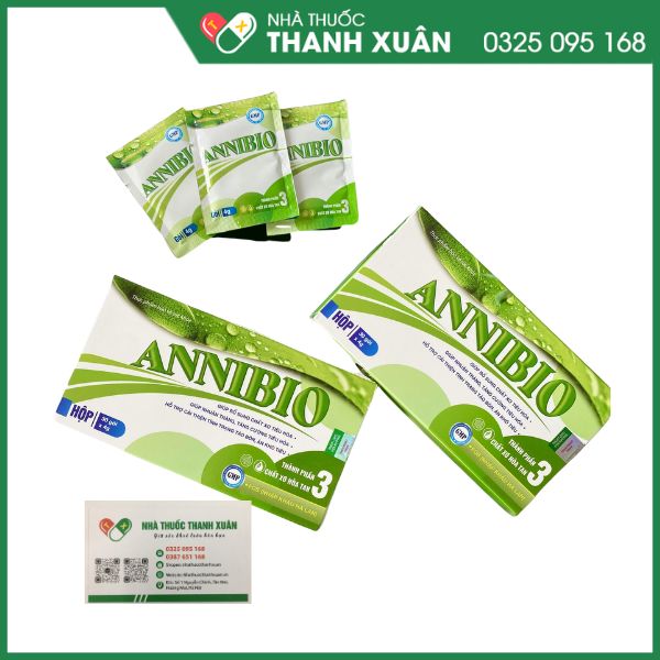 ANNIBIO - hỗ trợ nhuận tràng, cải thiện táo bón