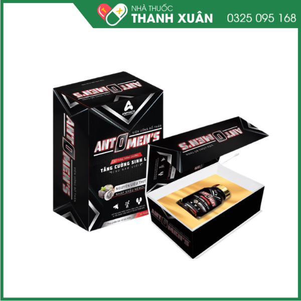 Viên uống bổ thận ANTOMEN'S  Hỗ trợ bổ thận, tráng dương, tăng cường sinh lực