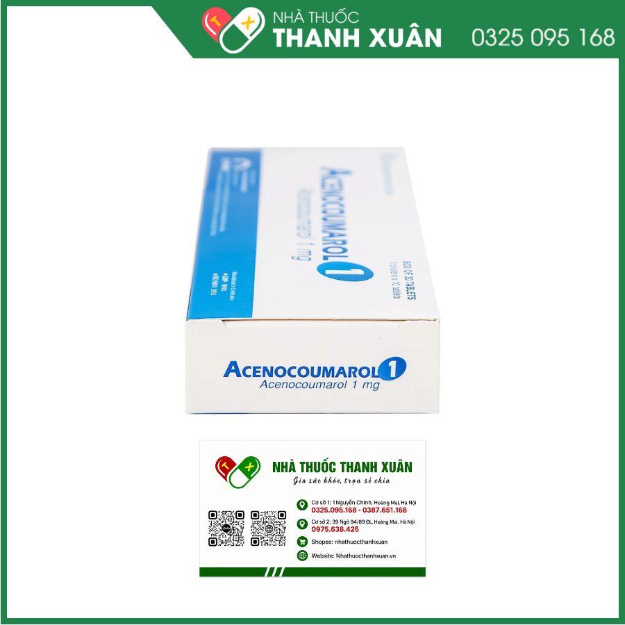 Acenocoumarol 1 SPM phòng và trị bệnh nghẽn mạch