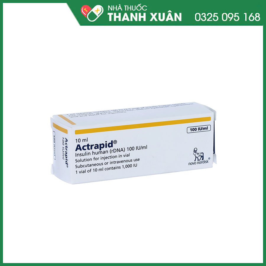 Actrapid thuốc điều trị bệnh đái tháo đường