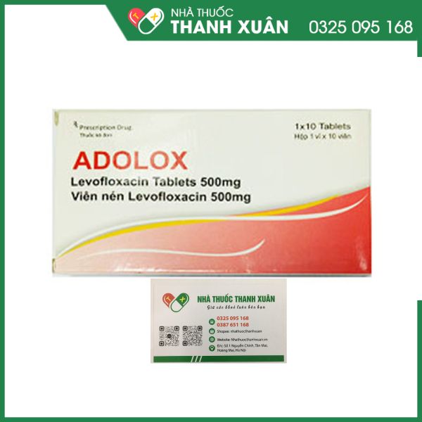 Adolox thuốc điều trị nhiễm khuẩn