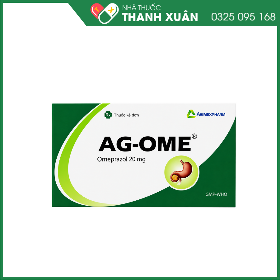 Ag-Ome trị tăng tiết acid dịch vị