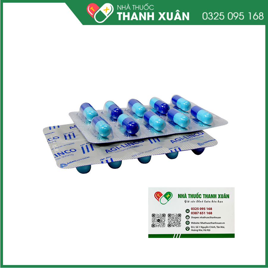 Thuốc Agi-Linco điều trị nhiễm khuẩn tai-mũi-họng, phế quản, mô mềm, nhiễm khuẩn huyết