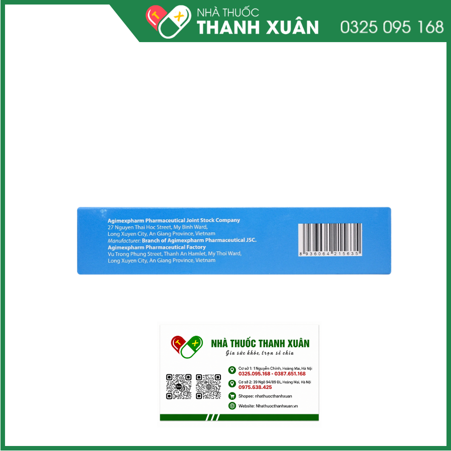 Agi-Lanso điều trị chứng viêm thực quản do trào ngược dạ dày - thực quản