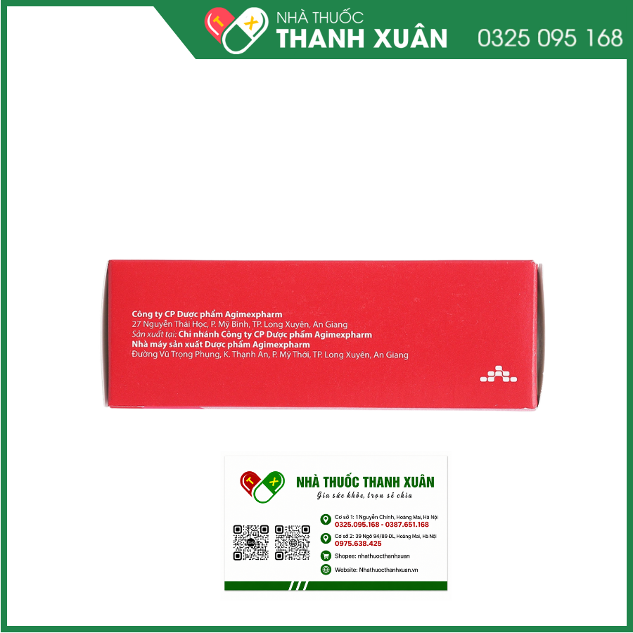 Agidicerin 50mg điều trị thoái hóa khớp hông và gối