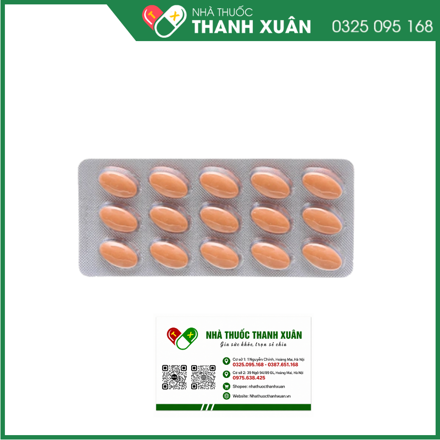 Agiosmin điều trị triệu chứng trong suy tĩnh mạch bạch huyết
