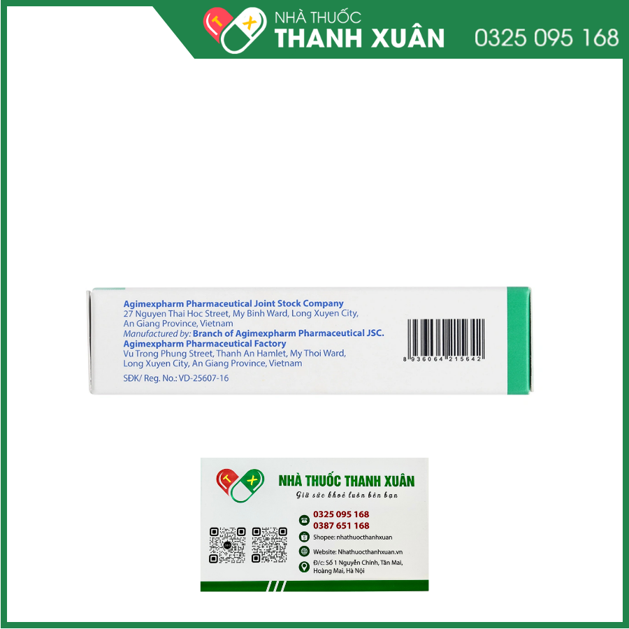 Agisimva 10 trị tăng cholesterol máu, xơ vữa động mạch