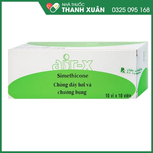 Air-X chống đầy hơi và chướng bụng