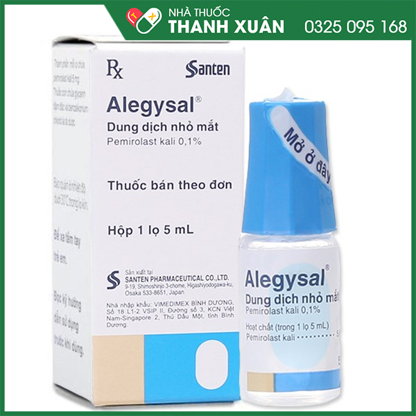 Alegysal trị viêm kết mạc