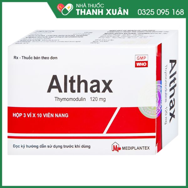 Althax Thuốc dự phòng tái phát nhiễm khuẩn hô hấp