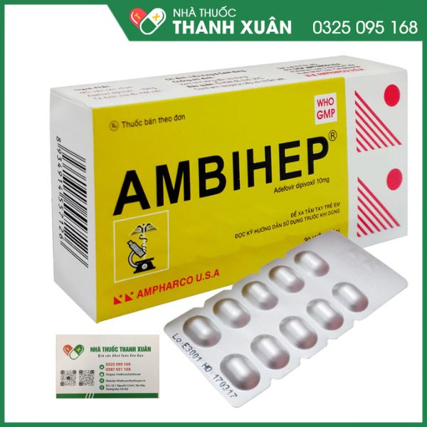 Ambihep điều trị viêm gan B mạn tính