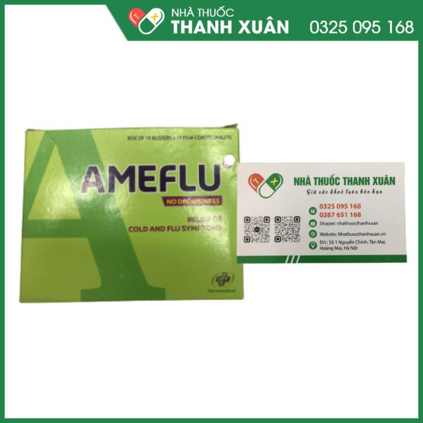 Ameflu điều trị cảm lạnh và cảm cúm