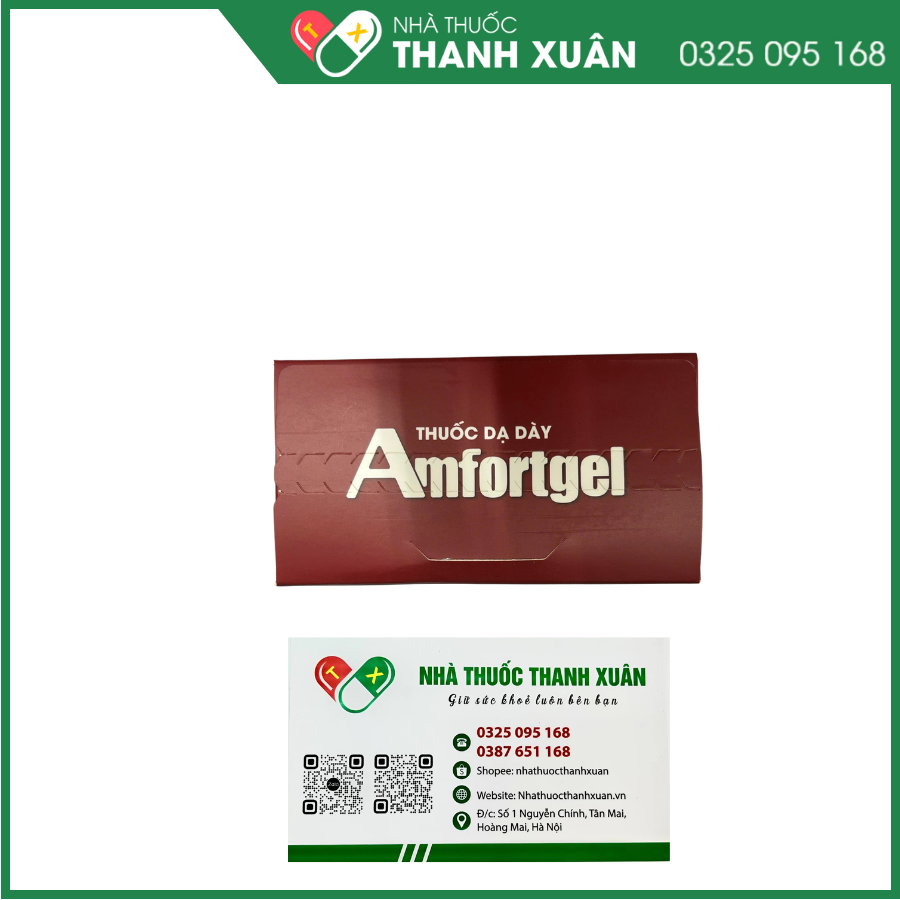 Amfortgel điều trị viêm loét dạ dày, tá tràng
