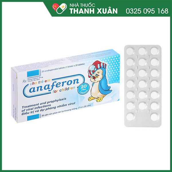 Thuốc Anaferon for children ngừa virus