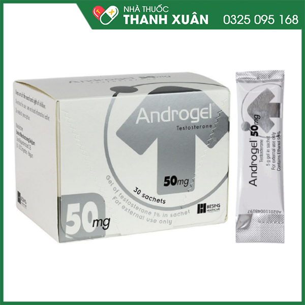 Androgel bổ sung testosterone