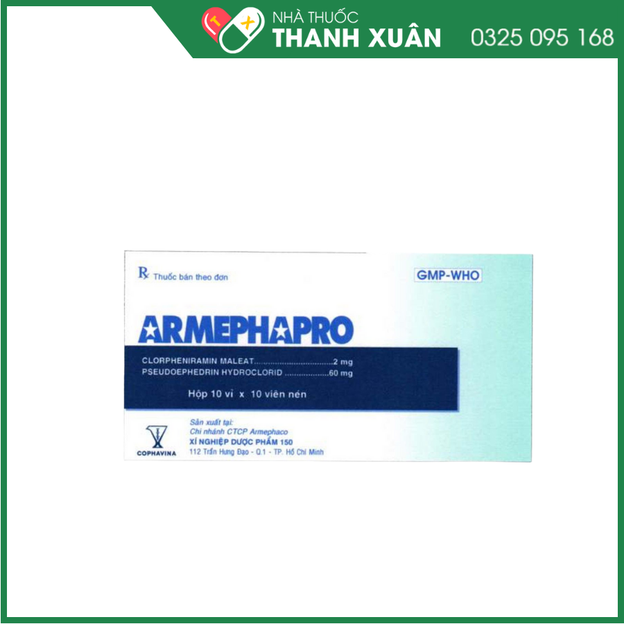 Armephapro - Điều trị viêm mũi dị ứng
