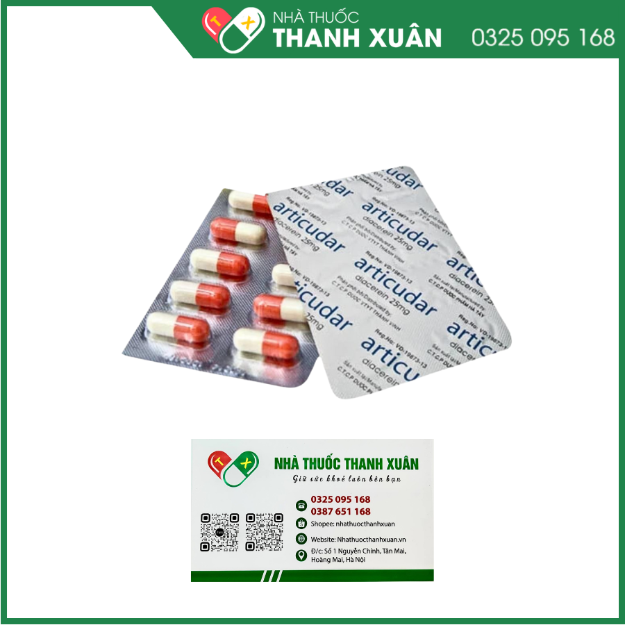Articudar - Thuốc điều trị viêm xương khớp của Hataphar