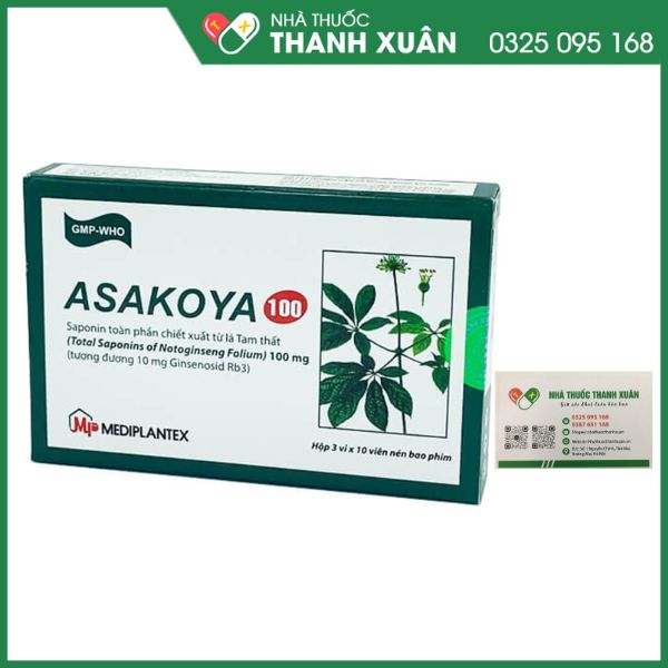 Asakoya - Điều trị các chứng khó ngủ, hay hồi hộp, tim đập nhanh