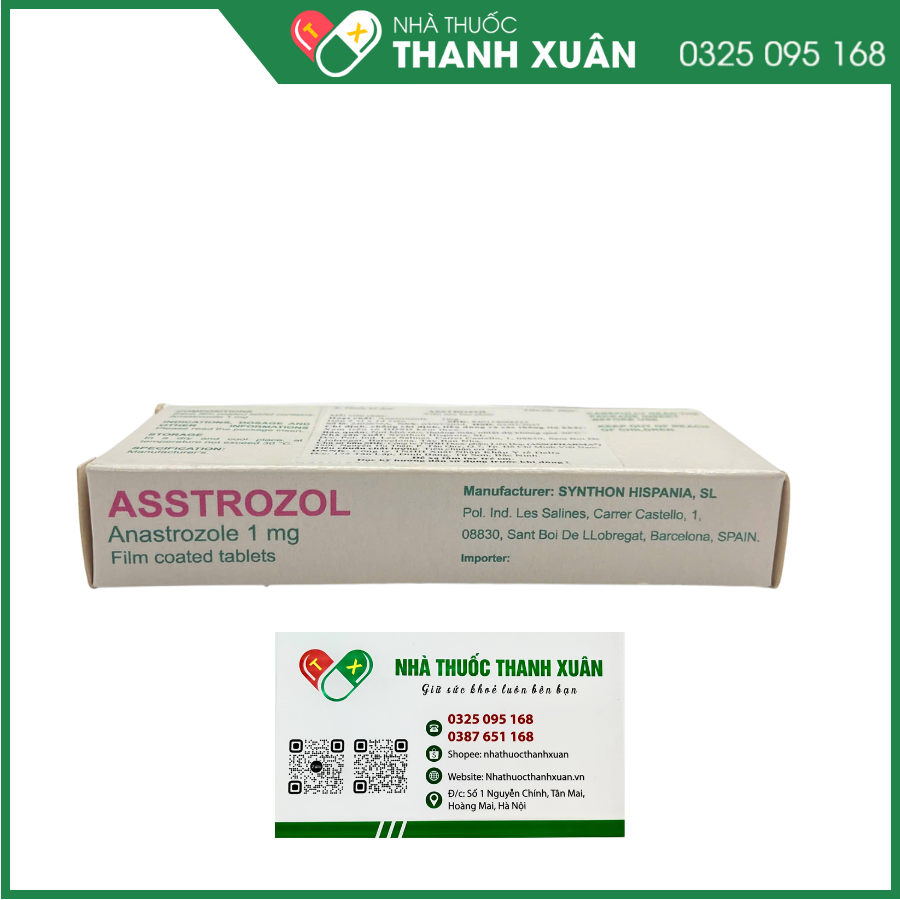Asstrozol điều trị ung thư vú