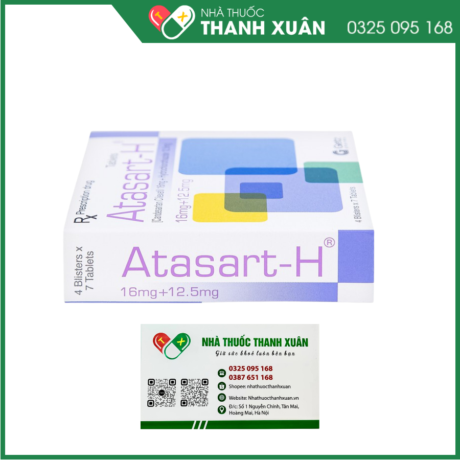 Atasart-H trị tăng huyết áp