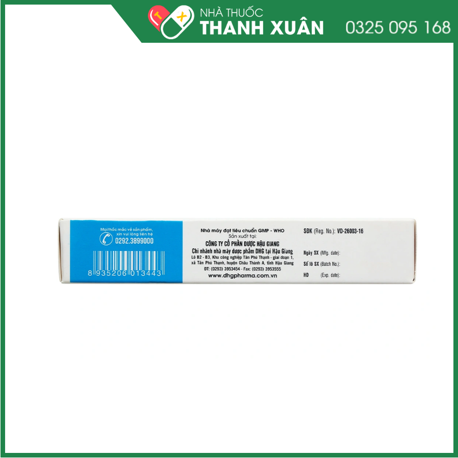 Thuốc Aticef 500mg DHG điều trị nhiễm khuẩn từ nhẹ đến vừa