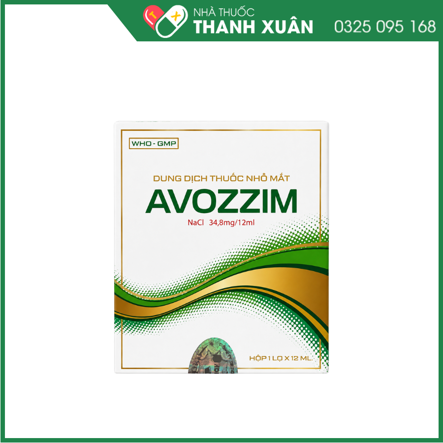 Avozzim​ trị mỏi mắt, ngứa mắt, khô rát mắt