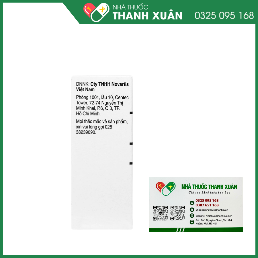 Thuốc nhỏ mắt Azarga Alcon giảm áp lực nội nhãn