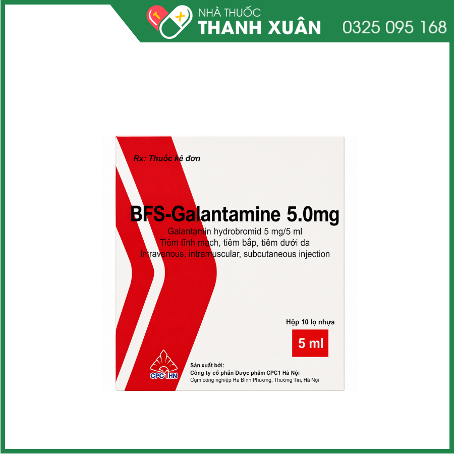 Dung dịch tiêm BFS-Galantamine 5.0mg