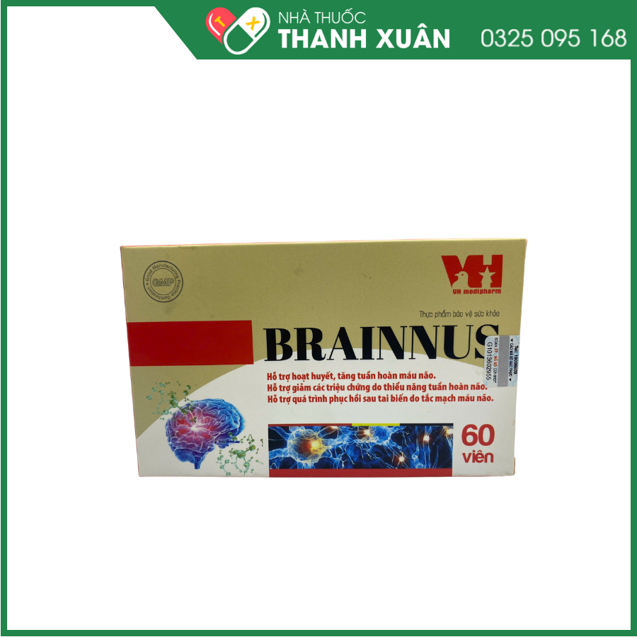 Brainnus hỗ trợ hoạt huyết