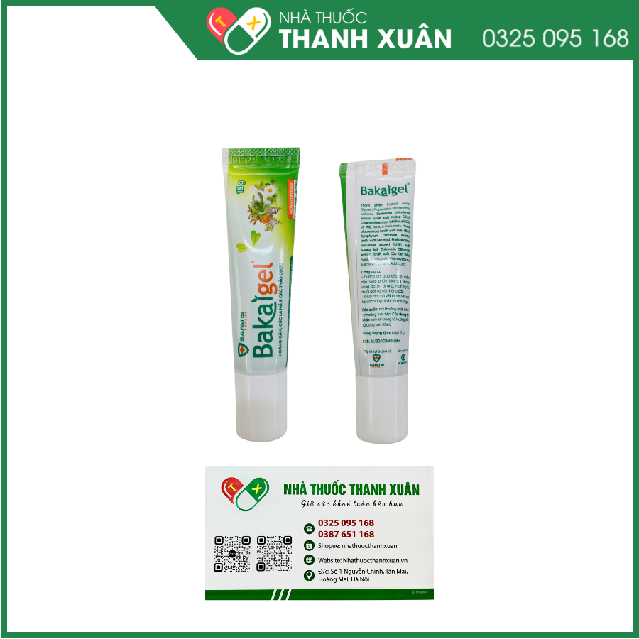Gel bôi da Bakaigel giảm mẩn ngứa, muỗi đốt, côn trùng cắn