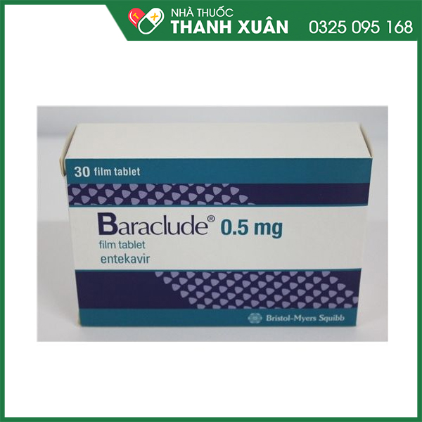 Baraclude - thuốc hỗ trợ trị viêm gan B