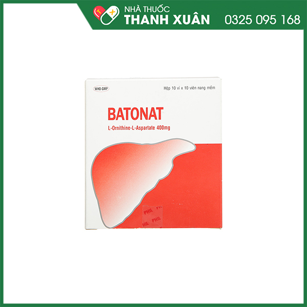 Batonat hỗ trợ các bệnh lý về gan
