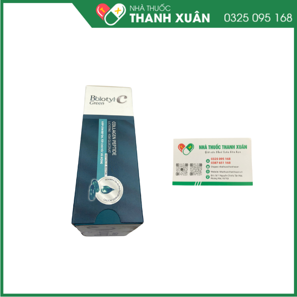 Bbiotyl-C Green - bổ sung dưỡng chất cho tóc, móng và da