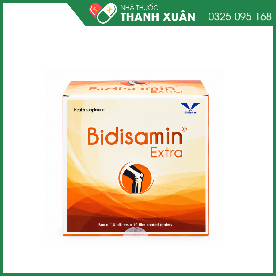 Bidisamin 250mg thuốc làm giảm các triệu chứng của thoái hóa khớp