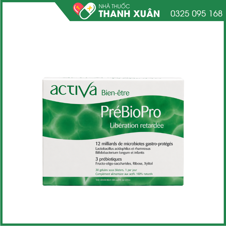 Men vi sinh Bien-etre PréBioPro bổ sung lợi khuẩn cho tiêu hóa