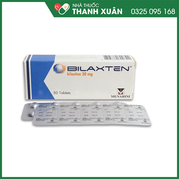 Bilaxten trị mề đay viêm mũi dị ứng