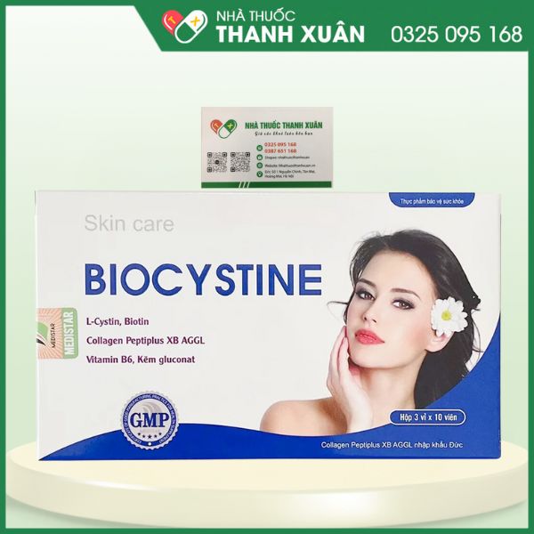 Biocystine - Giúp chống oxy hóa, hạn chế quá trình lão hoá