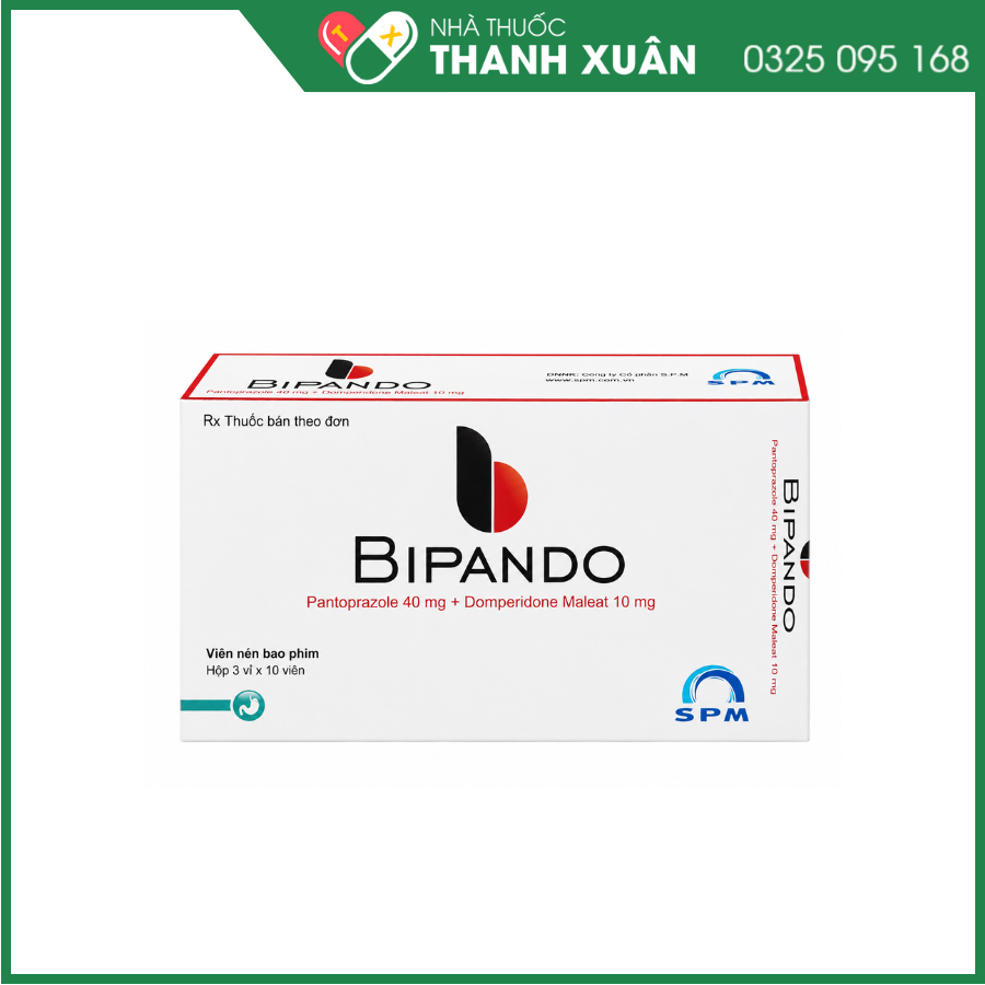 Bipando giúp giảm các triệu chứng rối loạn tiêu hóa như đầy bụng, ợ hơi, buồn nôn và trào ngược dạ dày