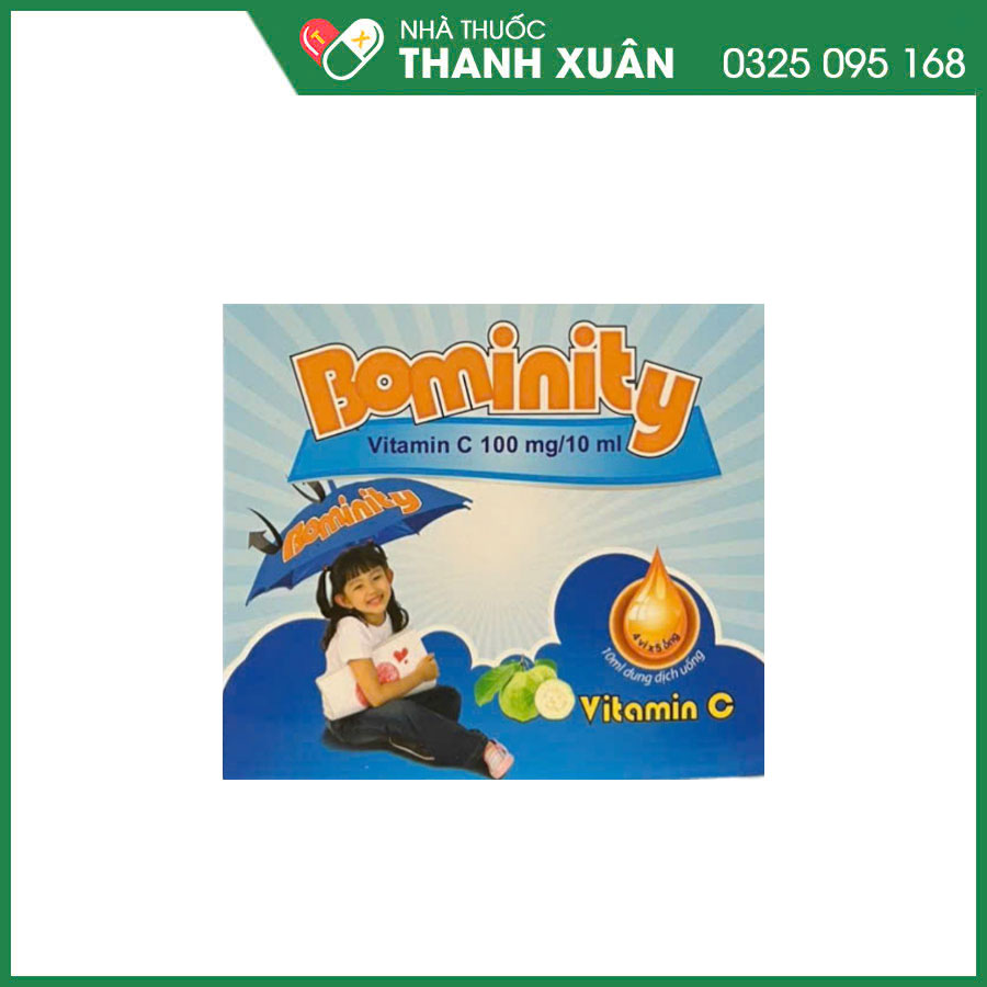 Bominity thuốc dự phòng và điều trị và bệnh do thiếu vitamin C