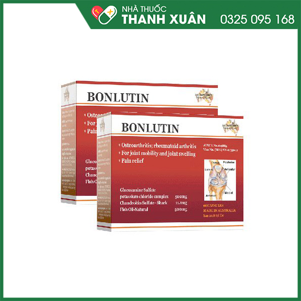 Thuốc Bonlutin giảm triệu chứng thoái hóa khớp gối