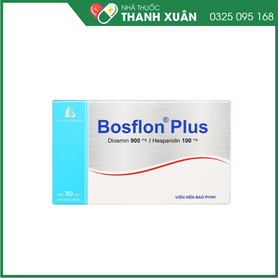 Bosflon Plus điều trị các dấu hiệu chức năng liên quan đến cơn trĩ cấp