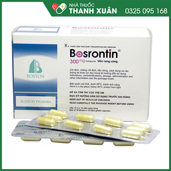 Bosrontin hỗ trợ điều trị động kinh cục bộ
