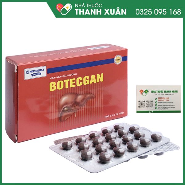 Botecgan - Giúp thanh nhiệt, tăng cường chức năng gan