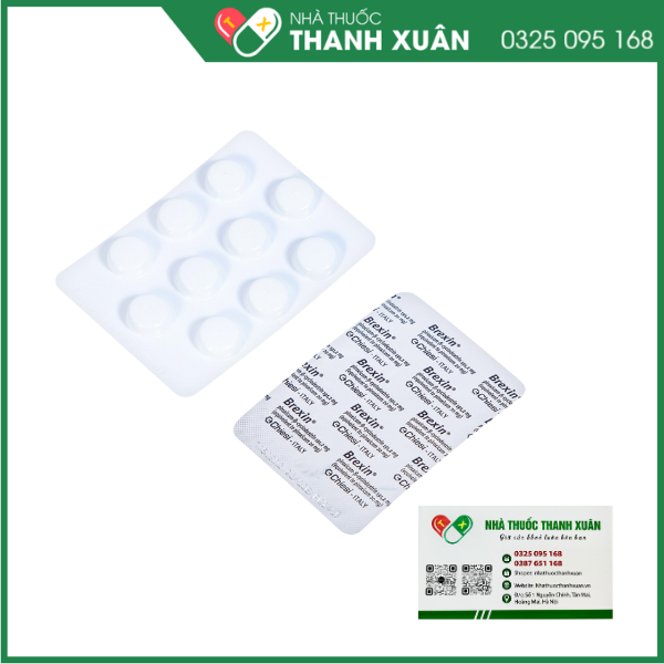 Thuốc Brexin 20mg giảm đau, kháng viêm xương khớp