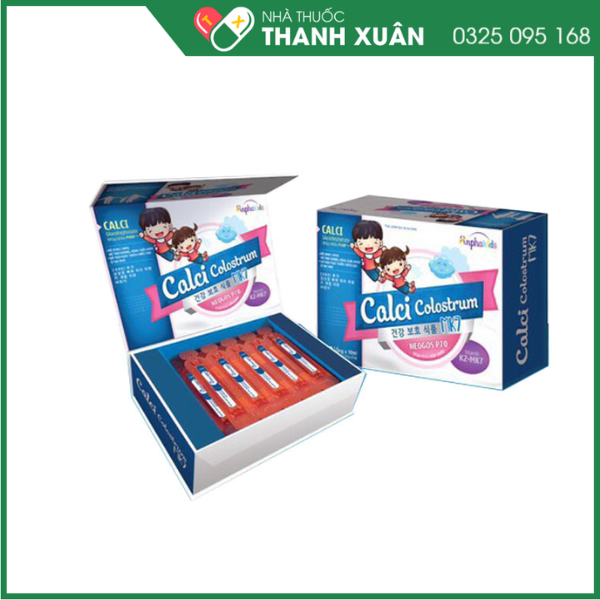 Calci Colostrum MK7 Bổ sung canxi hỗ trợ xương