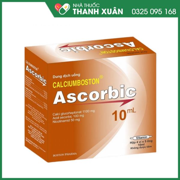 Calciumboston Ascorbic điều trị thiếu Vitamin C