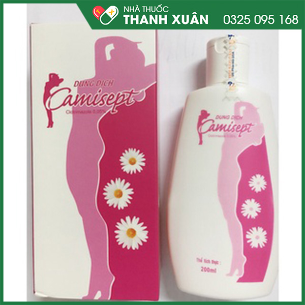 Dung dịch vệ sinh phòng bệnh phụ khoa Camisept 200ml